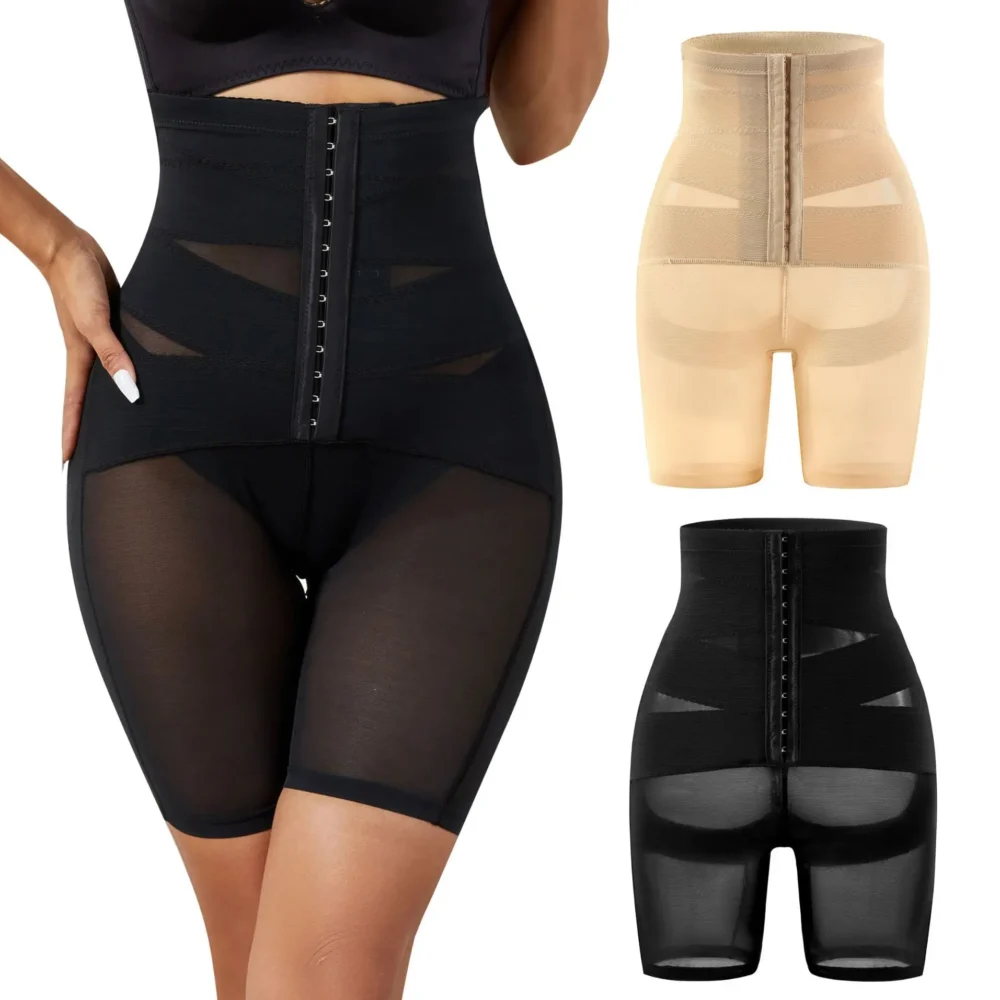 Women Seamless Postpartum Cross Tummy Firm Control Panties High Waist Shapewear Panty Panties Shaper Tummy Control Bodysuit