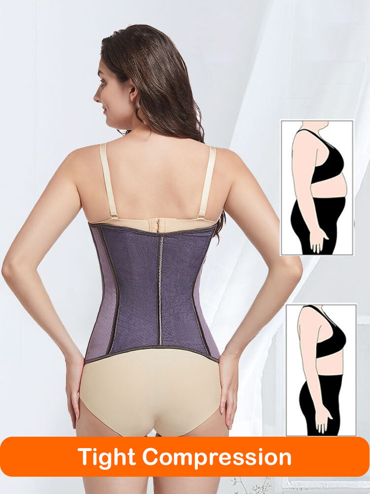 Ready Stock High Compression Shapewear for Women Nylon & Spandex, Rhinestone Details, OEMODM Service